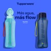 Tupperware Botella De Agua Aquavibe Motivacional 1.2l Azul