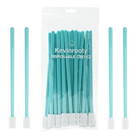 Kevinrooty 30PCS Crevice Cleaning Brush Tool Kit - Disposable Toilet Brush & Seat Cleaner (Blue)