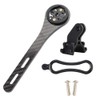 AYNEFY Out-Front Bike Mount, Carbon Fiber Bike Computer Holder Fits