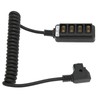 D Tap Male to 4 Port Dtap Female Splitter Power