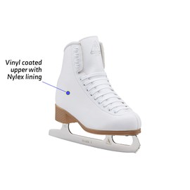 Jackson Classic 200 Womens/Girls Figure Ice Skates - Girl's Size 12, Medium Width