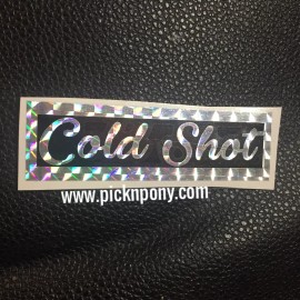 Handmade SRV CUSTOM Style Sticker Decal Guitar Cold Shot First Wife Vaughan