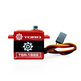 Torq TSR-1822 Core Motor Servo for RC Car - High Torque, Mini Coreless Motor, Precision Control, Durable Construction, Versatile Compatibility, Ideal for Competitive and Enthusiast Use