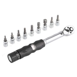 Bediffer Torque Wrench, 2-14 NM, 1/4 Inch, Adjustable Torque Wrench, High Precision Window Display, Preset Screw Wrench, Car Bicycle, Pack of 10