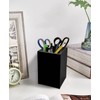 BLITZ SAT-USA Black Acrylic Pen Holder (2 PCS) - Pen