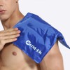 WORLD-BIO Large Flexible Hip Ice Pack 2 packs for Injuries,