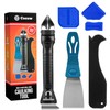 Silicone Caulking Tool Kit, Caulk Remover Tool, Putty Knife Scraper,
