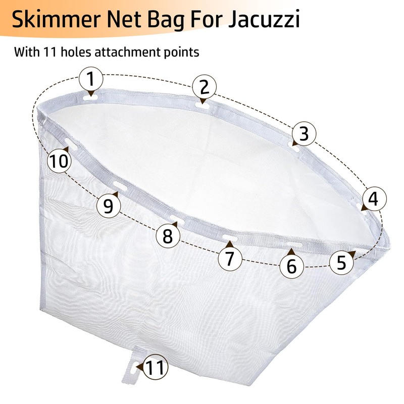 Alocs 6570-398 Filter Net Bag for Ja-cuzzi - 2014+ J-300,