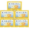 Prophila Collection BRD (BR.Deutschland) ATM4, Set 2 (0,51,0,56, 1,12,1,53,2,25) Mint