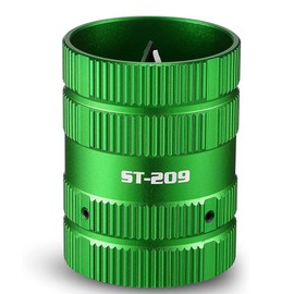 Kopinma PE Pipe Deburrer, Indoor and Outdoor Deburrer for Copper, 2 in 1 Copper Pipe Deburring Universal Copper Pipe Pipes for Copper PVC, Hoses and Pipe Reamer