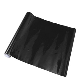 X AUTOHAUX Black Protective Car Wrap Film 0.98ft x 59.84inch Exterior Interior Vinyl Wrap Cover 5.5mil 1 Pc PVC Universal