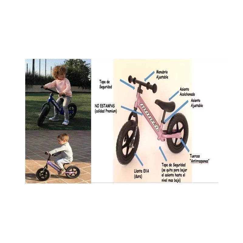 Balance Bike Monzó, Bicicleta De Balance Monzó. Ama