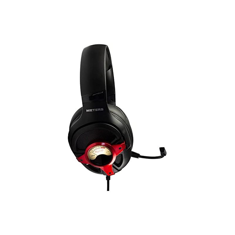 Meters Level-Up Red VU-Meter Gaming Headphones