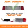 2pcs LED Panel Door Courtesy Interior Light For Ford F150