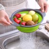 QiMH Collapsible Colander and Strainer Set of 4, 2 PC