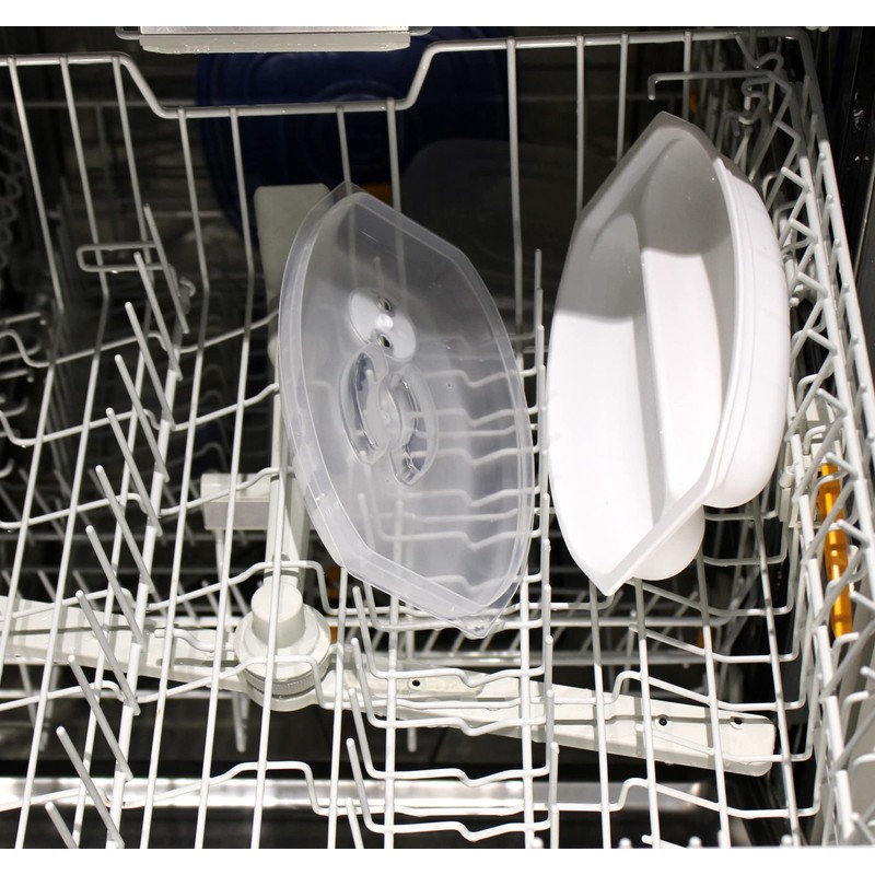 Dependable Industries Microwave Corn Steamer Vented Lid BPA Free Dishwasher