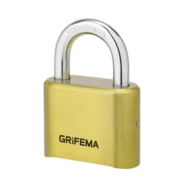 GRIFEMA GA1007 Combination Padlock, Gold