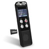 136GB Digital Voice Recorder: Voice Activated Recorders with Playback, Audio