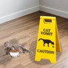 Cat Vomit Sign,Caution Cat Vomit,Cat Dog Vomit Warning Sign, Cat