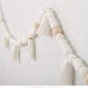 Gartner Studios Style Me Pretty Bead and Tassels Garland, White,