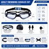 Kids Anti-Fog Swimming Goggles for Pool & Beach – UV-Protection