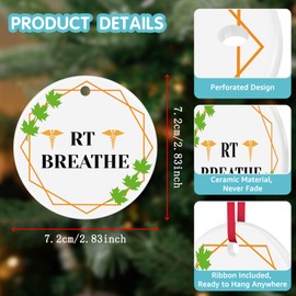 Respiratory Therapist Ornament Respiratory Therapist Appreciation Gifts RT Student Gift Respiratory Therapist Graduation Gift RT Week Gift Retirement Birthday Christmas Ornament for RT