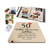 50th Anniversary Photo Album, Love Never Fails, Gifts for Parents