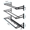 XCSOURCE Sports Equipment Organizer, 3-Tier Ball Storage Rack with Bat