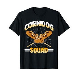 I LOVE CORNDOGS SQUAD, Carnival, Corn Dogs, Hot Dog T-Shirt for Men Women