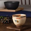 Marui Pottery MR-3-4043 Shigaraki Ware Hechimon Tea Cup, Capacity Approx.