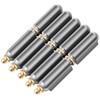 Zonon 5 Pcs 3 Inch BBQ Smoker Bullet Weld on