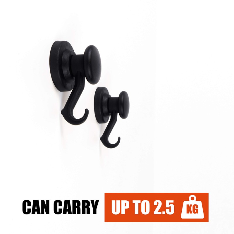PATBOARD Strong Magnetic Hooks - Set of 2 - Powerful
