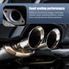 SLIMI 2 PCS Seal Manifold Donut, 2.56"/65MM Leakproof Muffler Flange