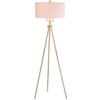 Safavieh FLL4008A Lighting Collection Enrica 66" Brass and Gold Floor