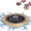 iAnomla Kitchen Sink Strainer, Upgraded 3 In 1 Pop Up