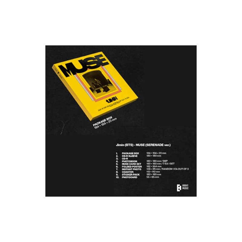MUSE [Random Ver.] + 2 Extra Photocards