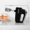BLACK+DECKER MX600B Helix Performance Premium 5-Speed Hand Mixer, 5 Attachments