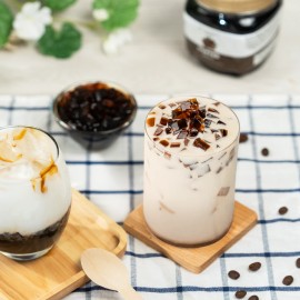 Tea Zone Coffee Jelly (B2025,1 lb) for Boba/Milk Tea or Smoothies