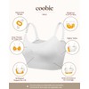 Coobie Seamless Scoopneck Bra,White,Full Size