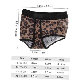 Beavorty Professional Leopard Dance Toe Pad Foot Care Socks Breathable Padded Forefoot Support Cushion S Relieves Foot Prevents Toe Squeezing for Men Women