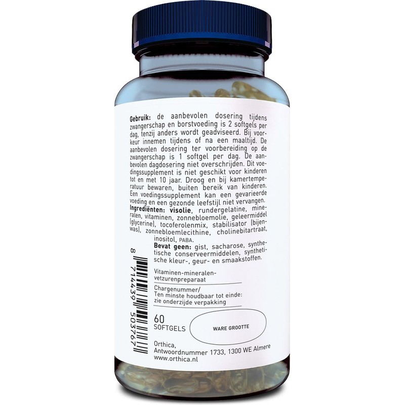 Orthica Multi Prena Fem 60 Softgels