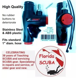 Zeagle SCUBA BCD Power Inflator, Replacement, Oceanic, Apex, AquaLung, Mares, DiveRite
