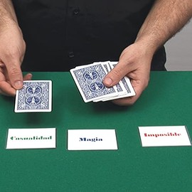 Magia, Casuality and Impossibility: Magic game with video explanations, much easier to understand, image to the left and you can see a demonstration in the video.