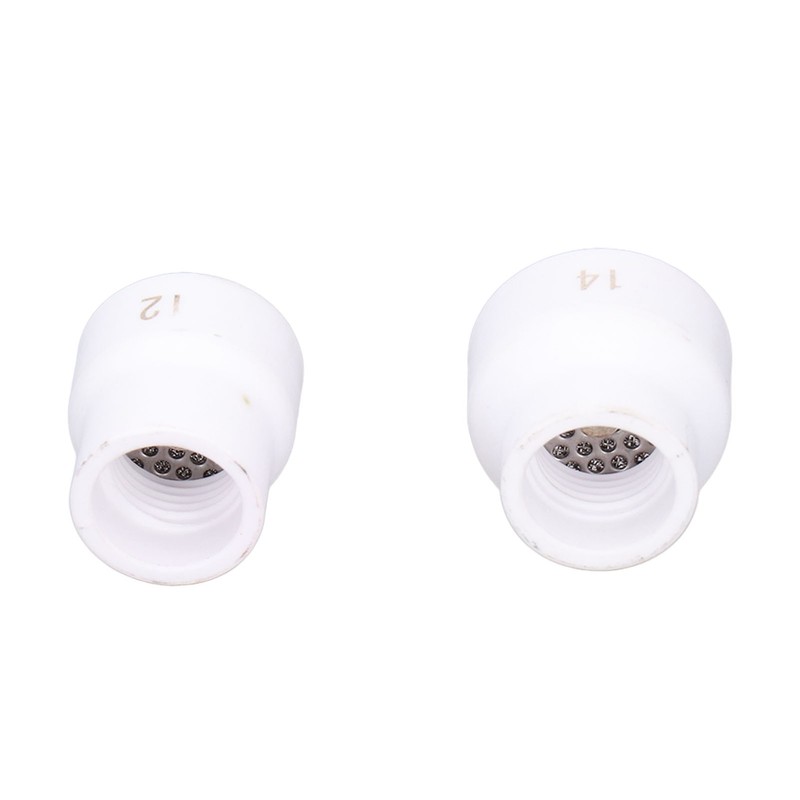 2Pcs TIG Welding Cup 12#/14# Ceramic Nozzle Accessory Set Kit
