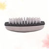Ipetboom Pcs Stainless Steel Nylon Nail Brush Hand Nail Cleaning