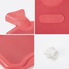 HomeTop Premium Classic Rubber Hot or Cold Water Bottle with