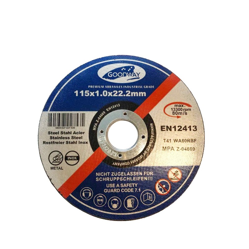 Goodway Professional cutting discs, 10 pieces, diameter 115 mm, 1.0
