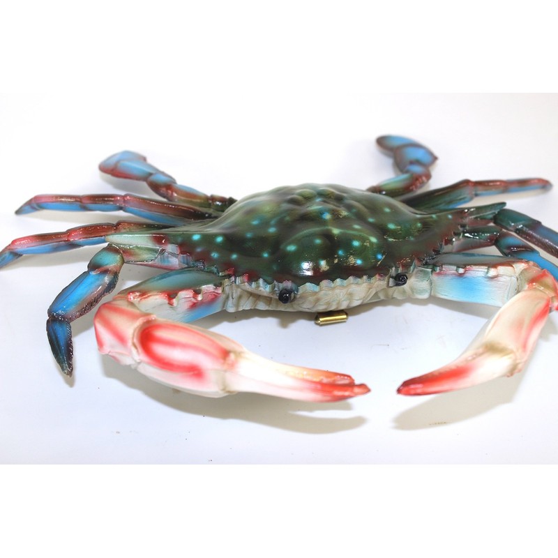Charlotte International 6 inch Maryland Blue Crab Beach Tiki Bar