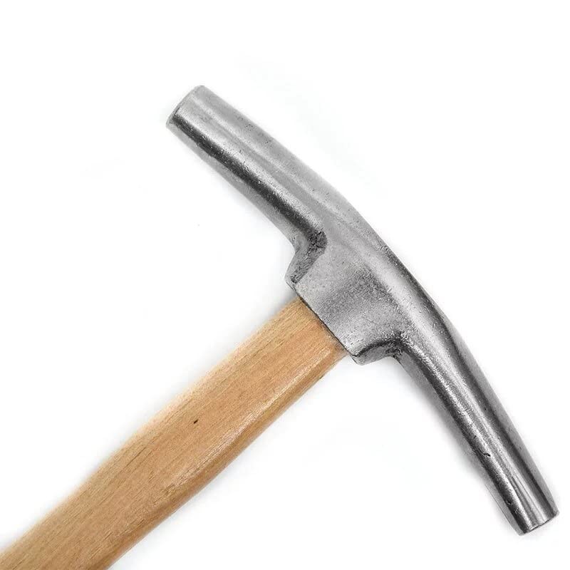 C.S. Osborne 1011 Upholstery Hammer, 8 oz, Black, Hickory Wood