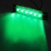 KYYET Green LED Side Marker Lights,(Pack of 20) 6 LED